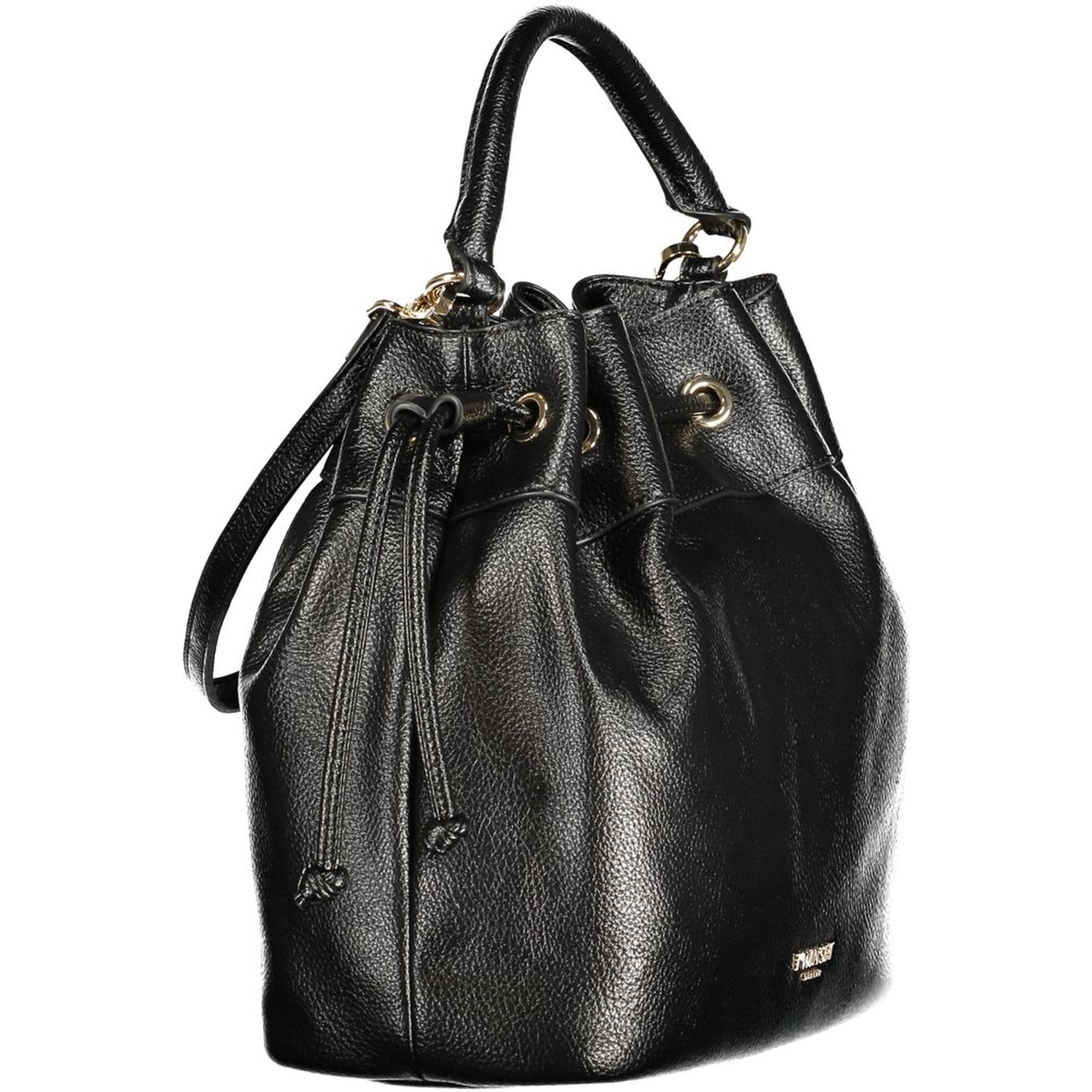 Black Polyurethane Women's Bag