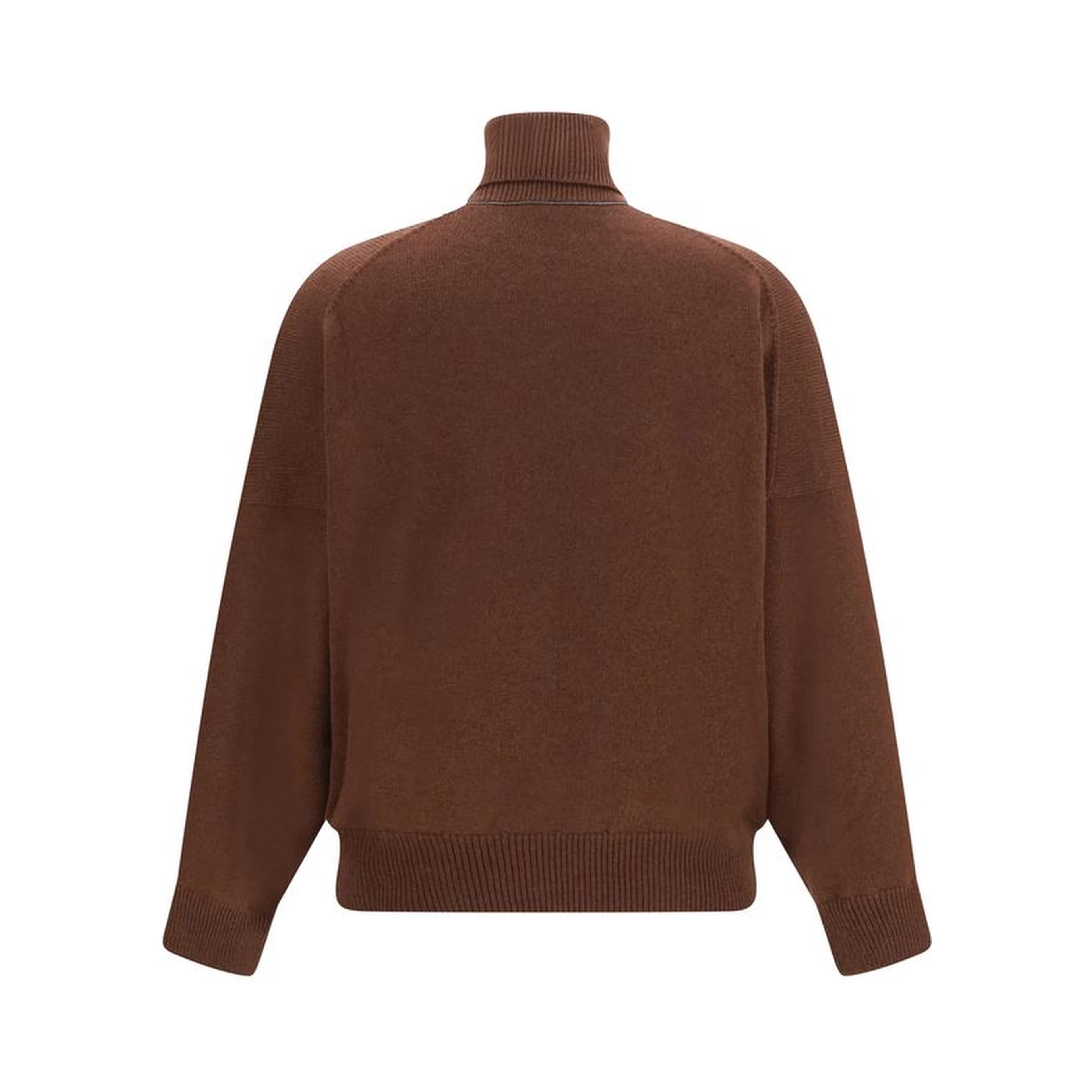 Brown Cashmere Turtleneck