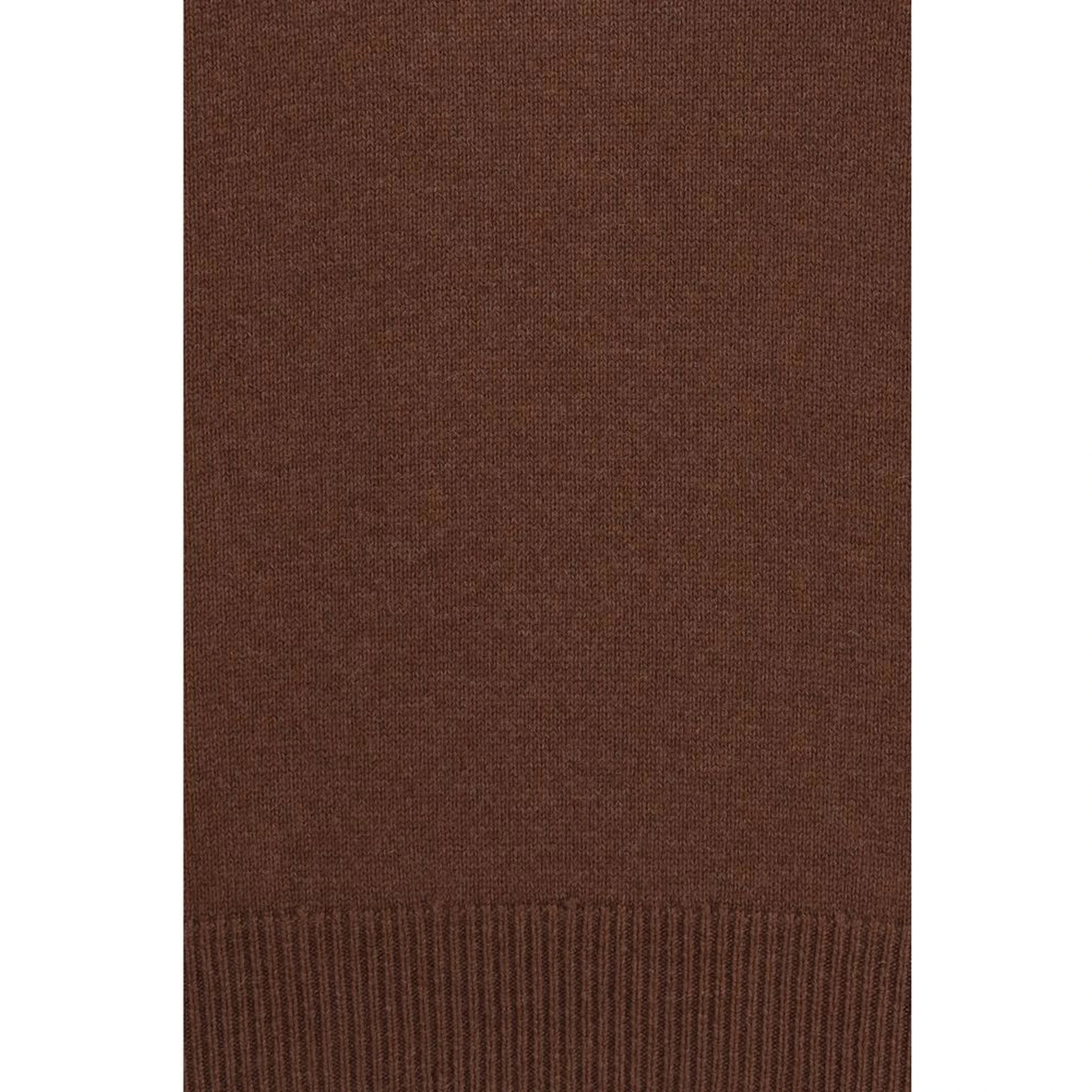 Brown Cashmere Turtleneck