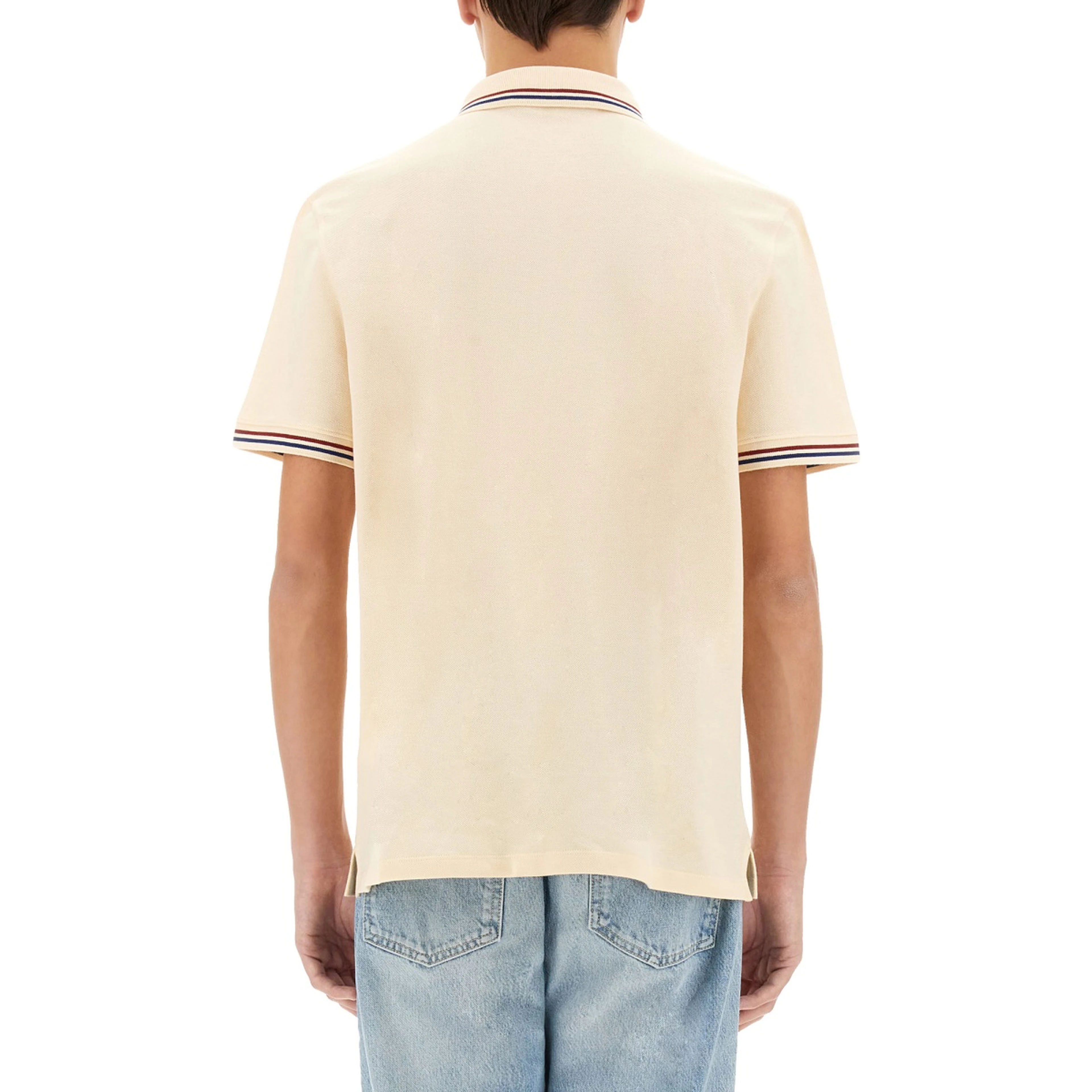 POLO SHIRT WITH VLOGO PATCH
