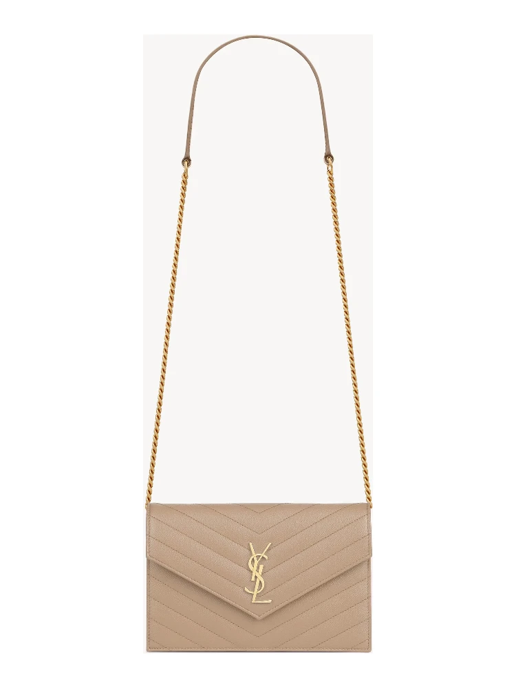 "Envelope Cassandre" mini pouch with chain