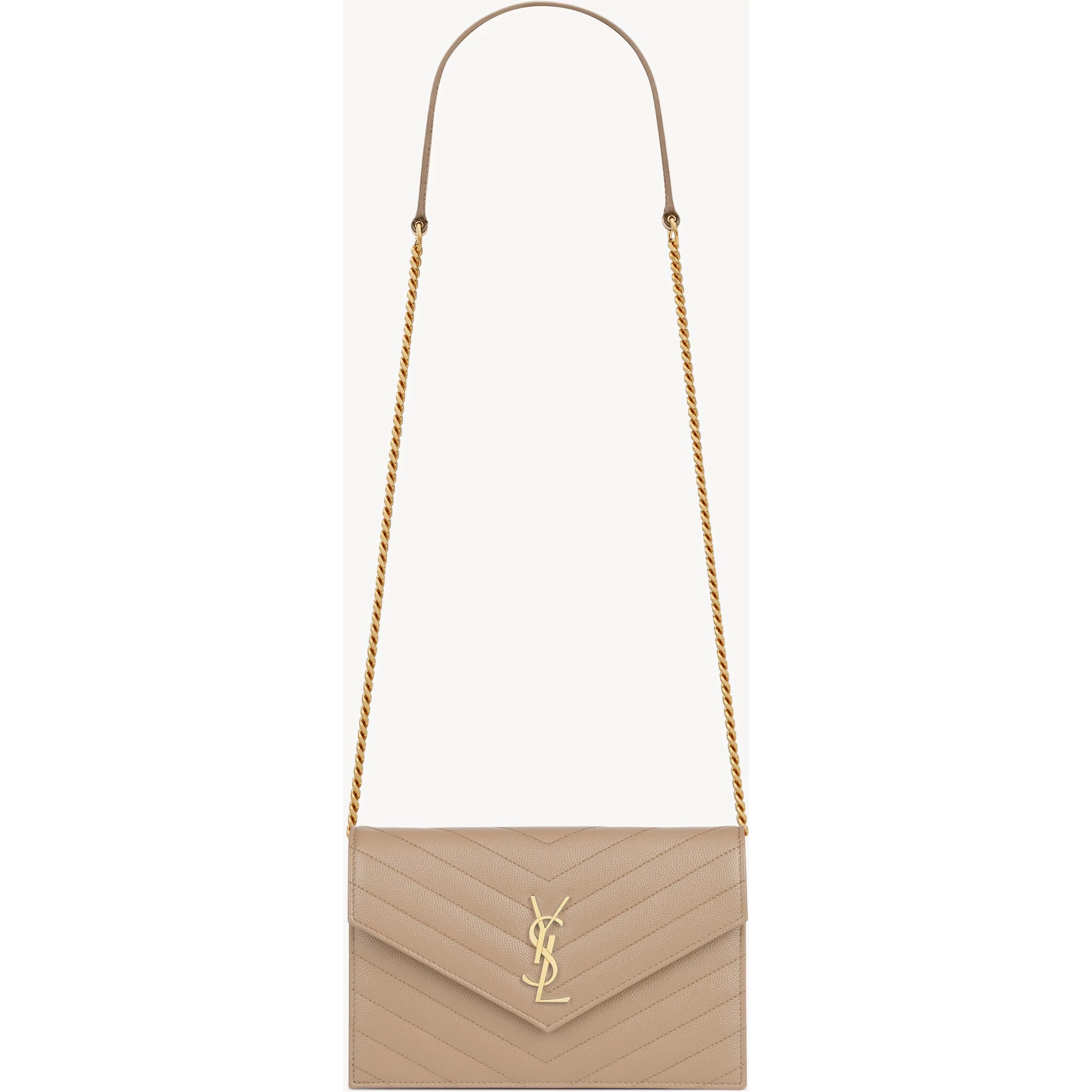"Envelope Cassandre" mini pouch with chain