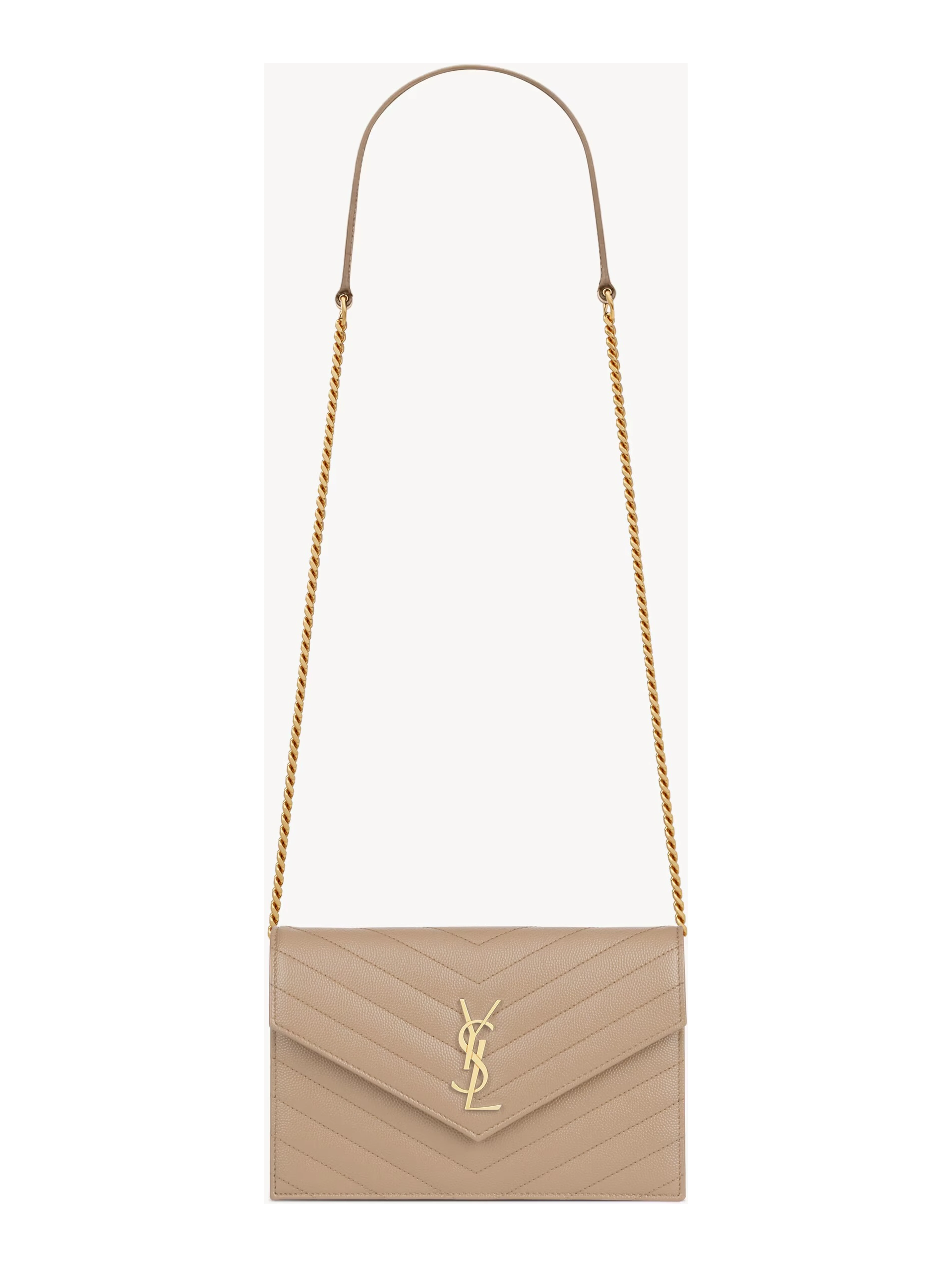"Envelope Cassandre" mini pouch with chain