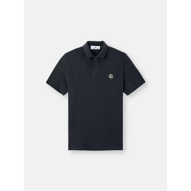 Cotton polo shirt with Compass logo