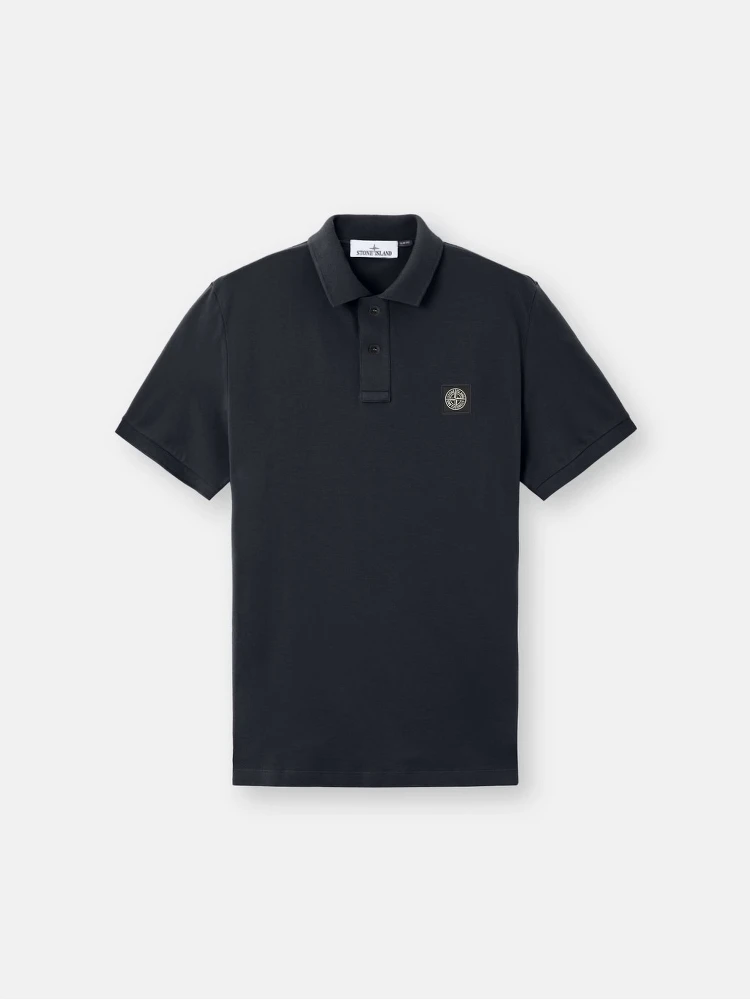 Cotton polo shirt with Compass logo
