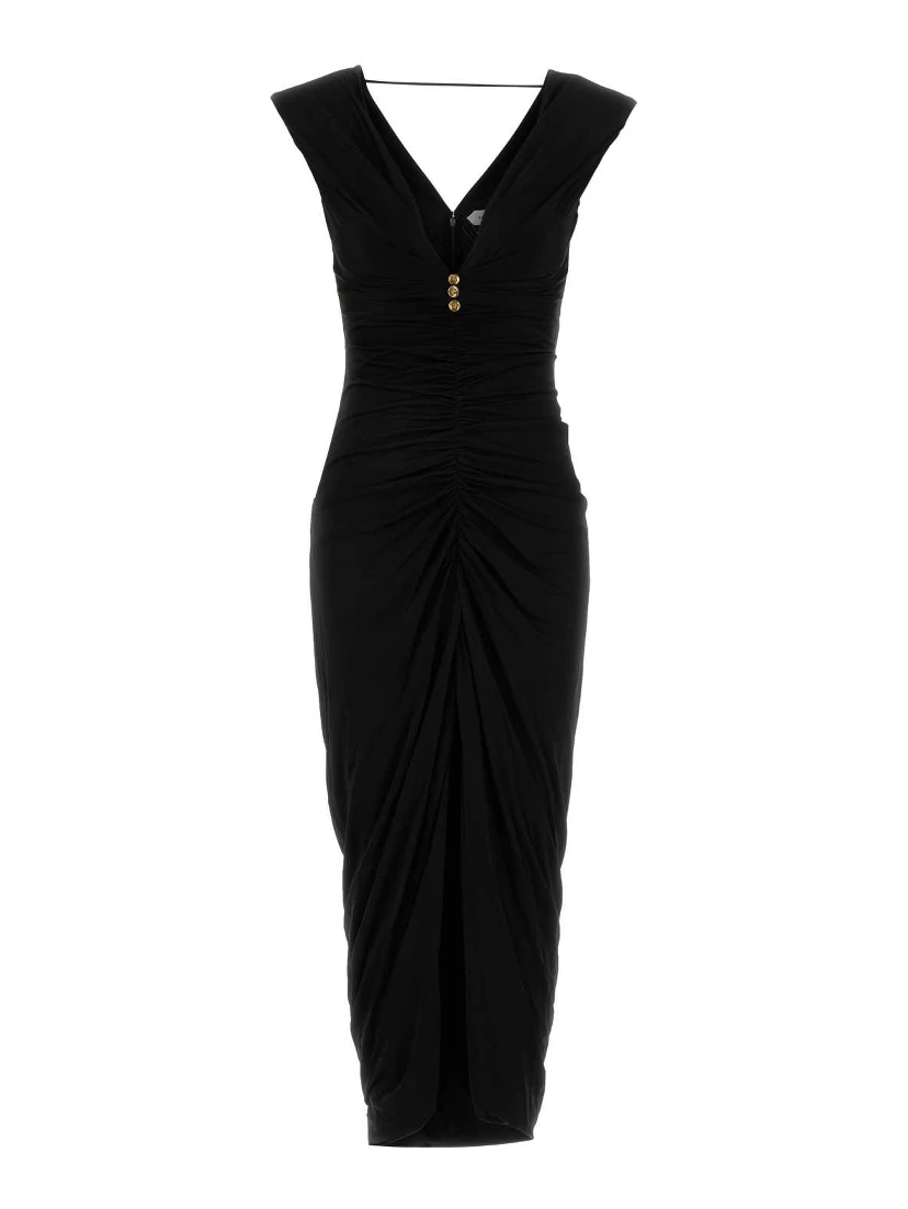 GOWN RESPONSIBLE VISCOSE LIQUID JERSEY