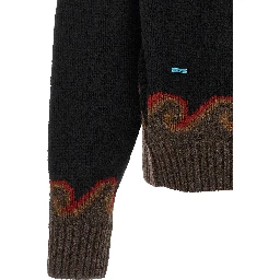 Multicolor Virgin Wool Cardigan