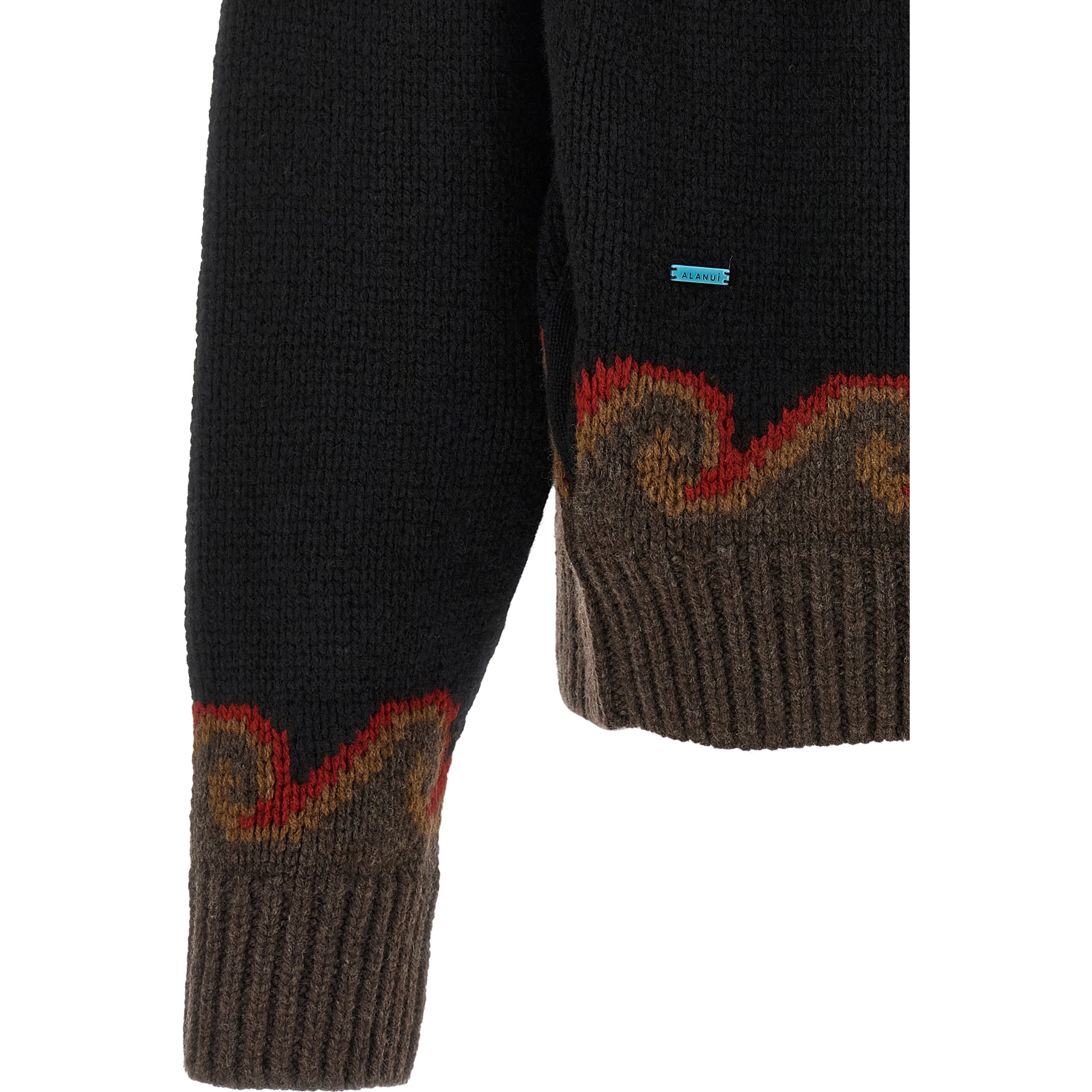 Multicolor Virgin Wool Cardigan