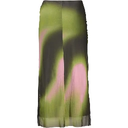 Verde Polyester Women's Skirt