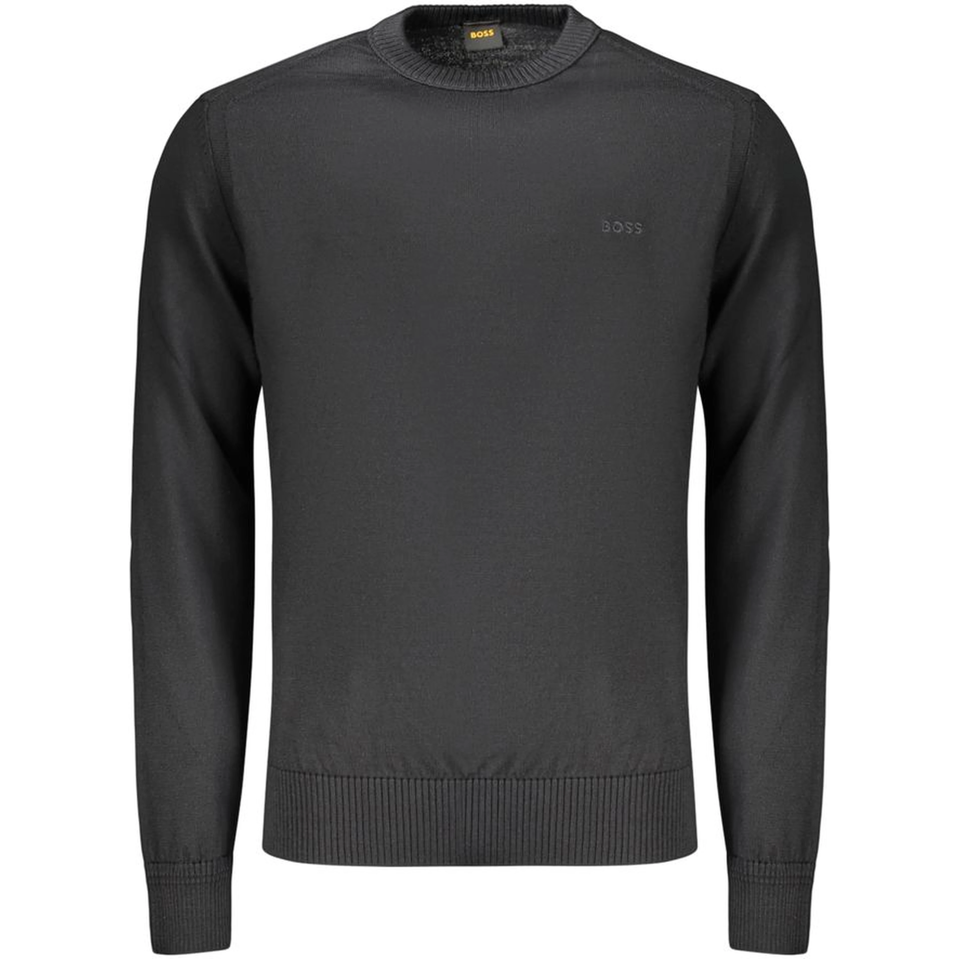 Black Wool Sweatshirt
