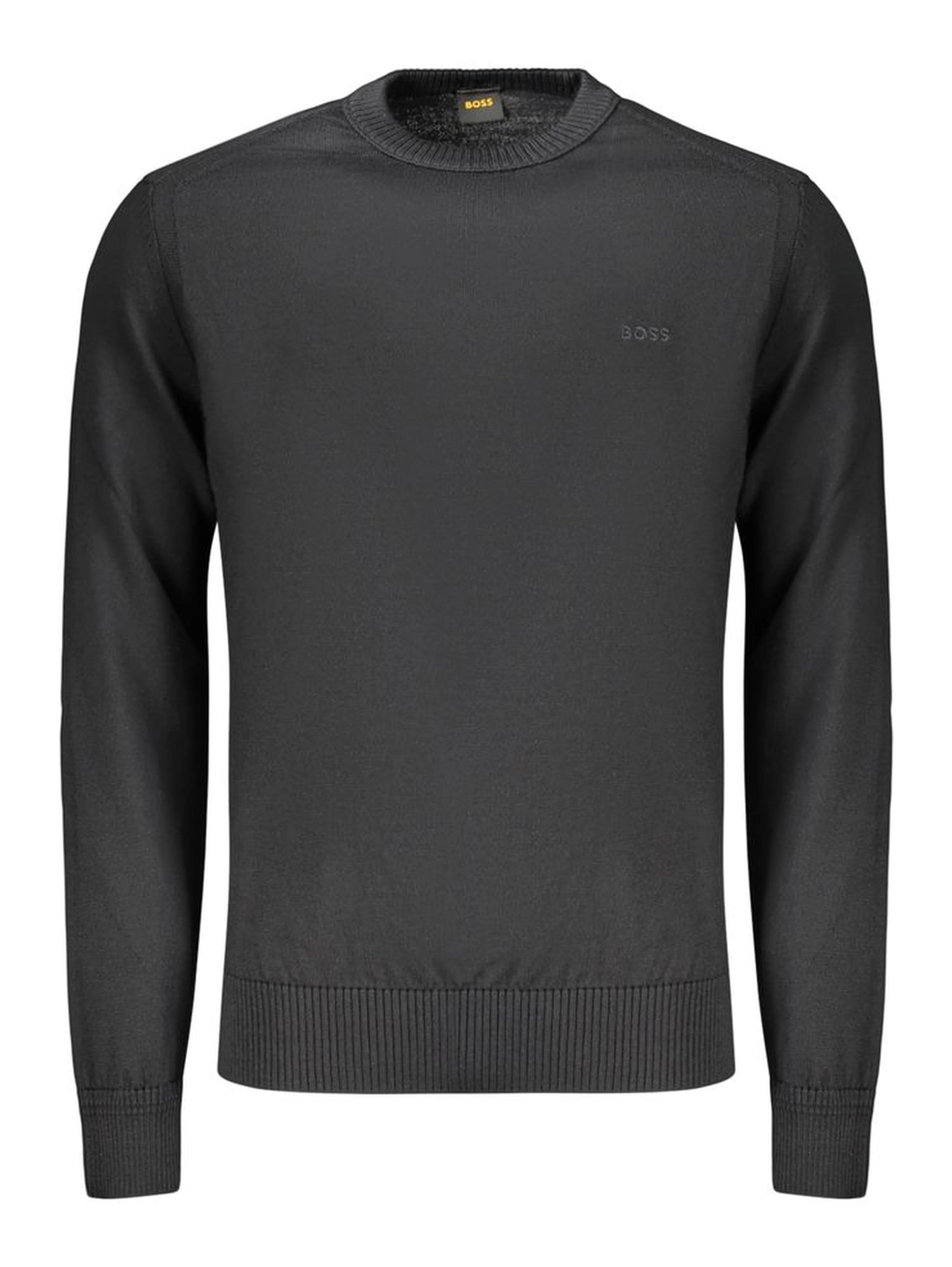 Black Wool Sweatshirt