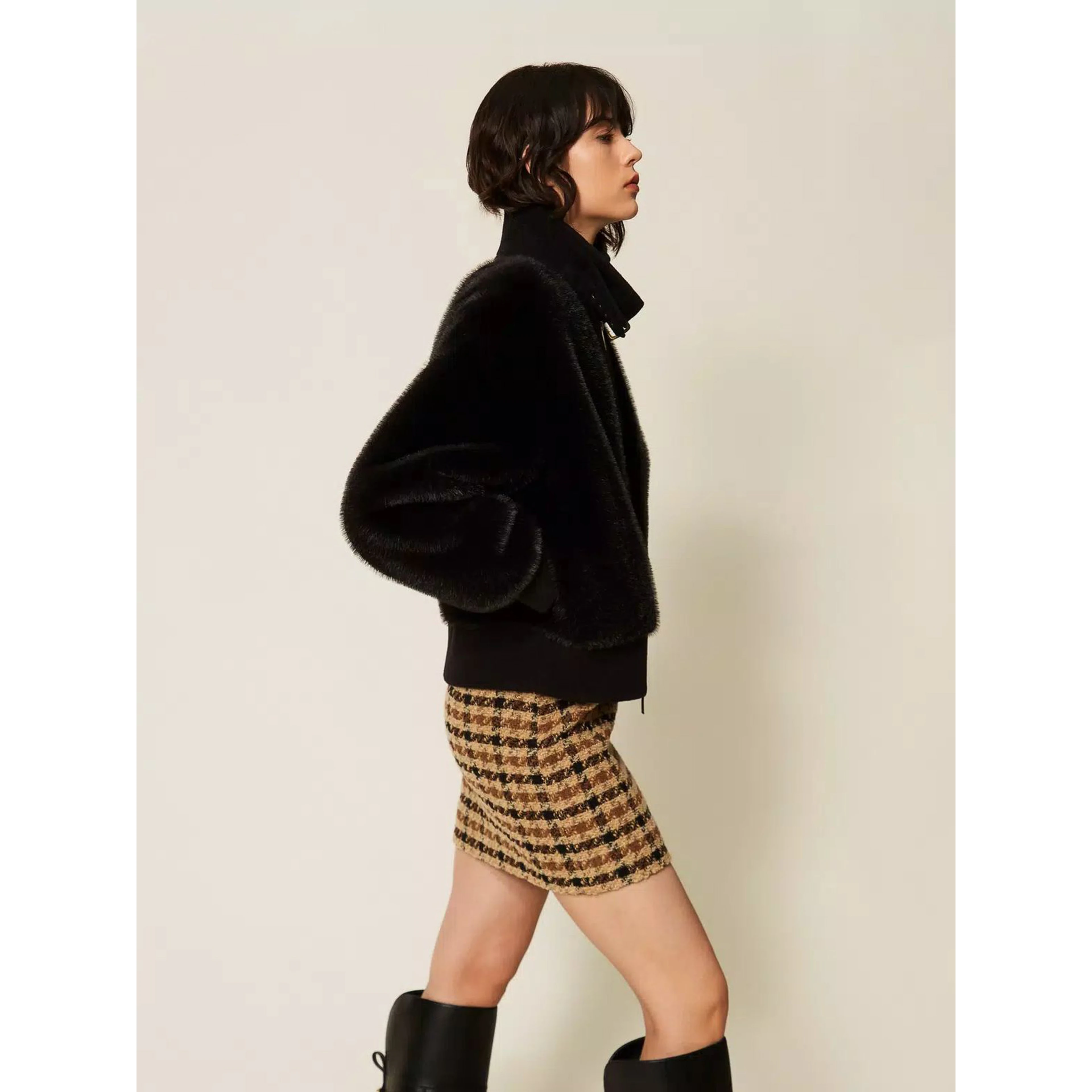 TWINSET fur coat