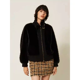TWINSET fur coat