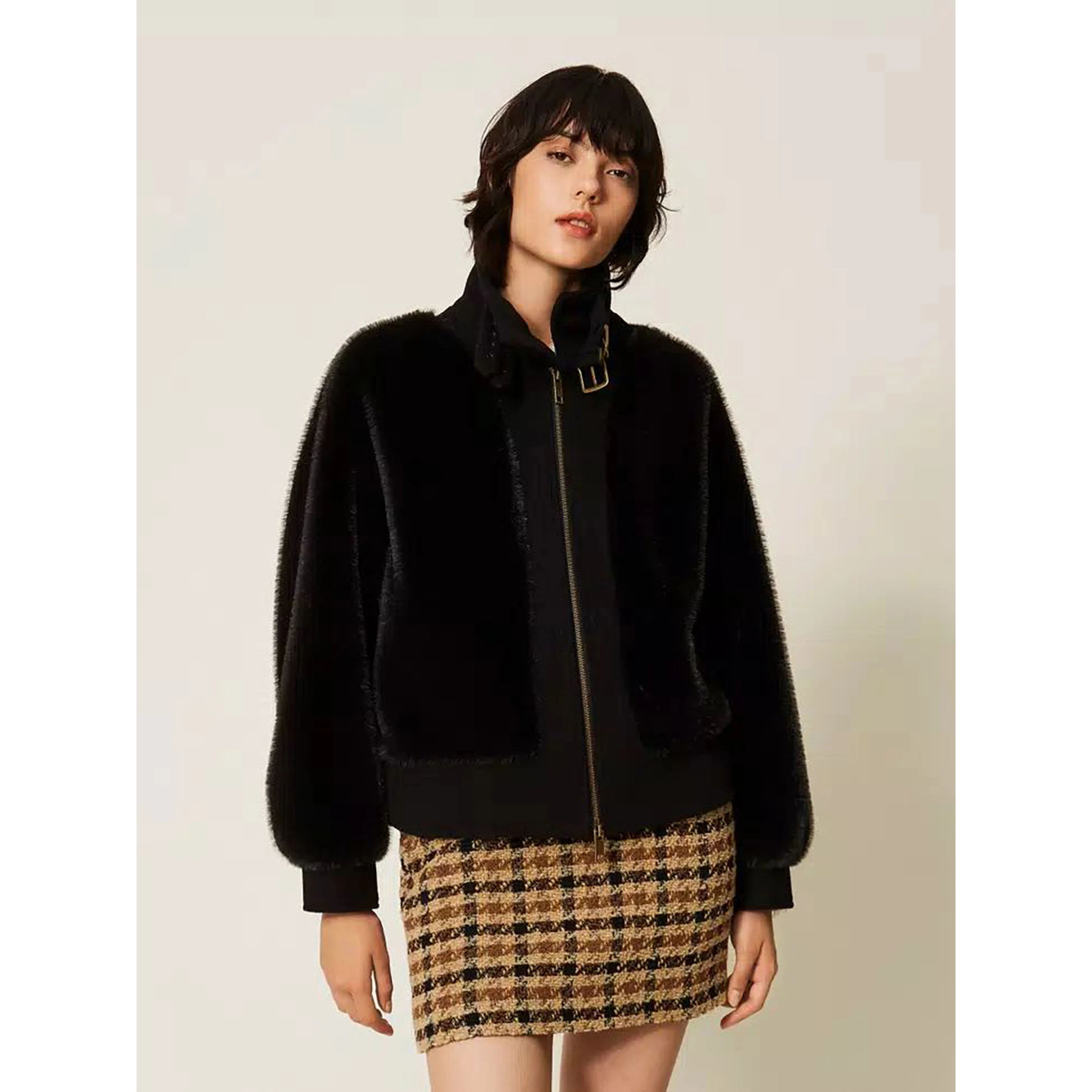TWINSET fur coat