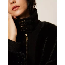 TWINSET fur coat