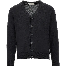 Merino wool knitted cardigan