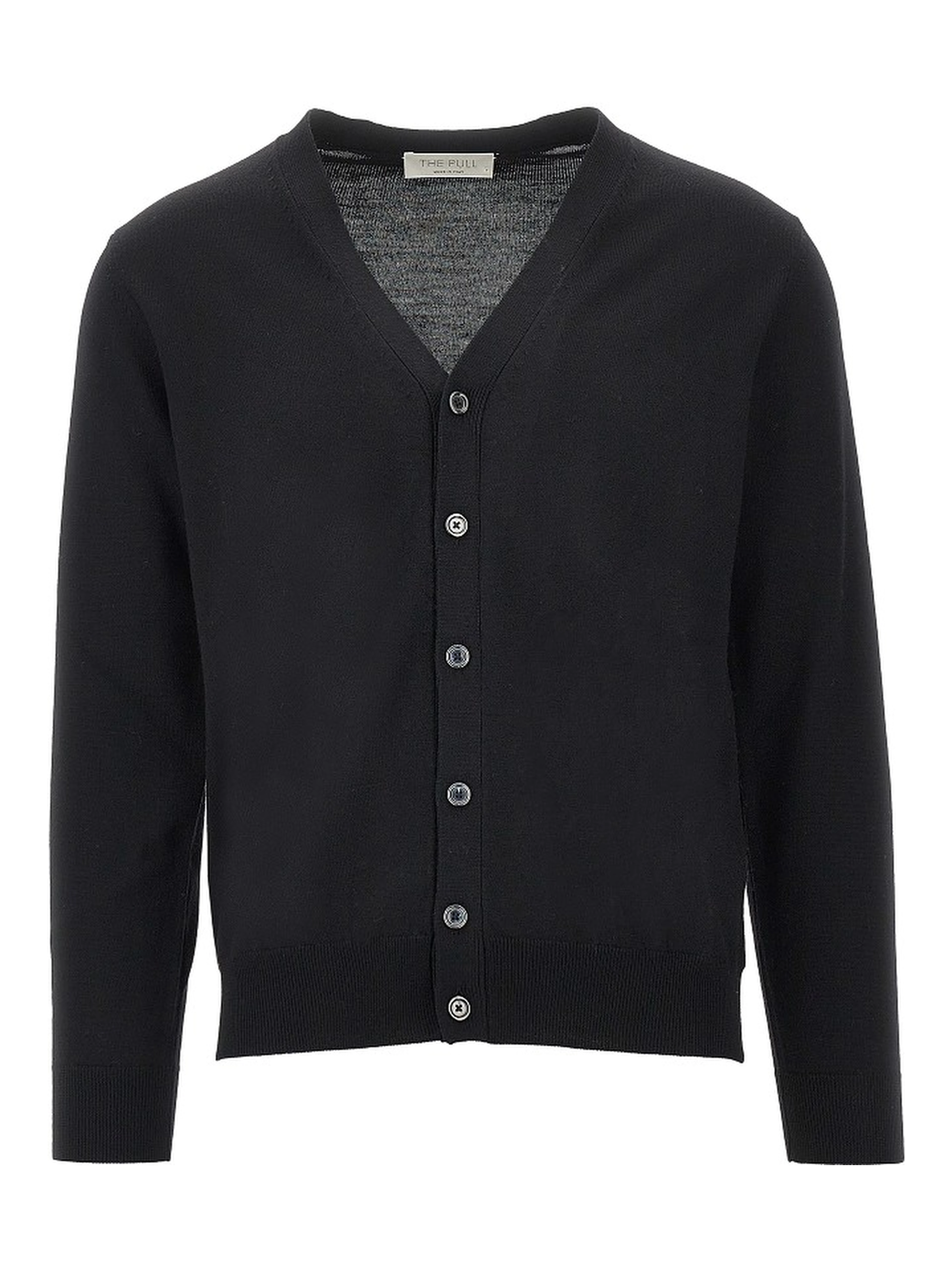 Merino wool knitted cardigan