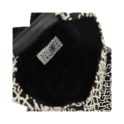 Printed canvas medium Japanese bag