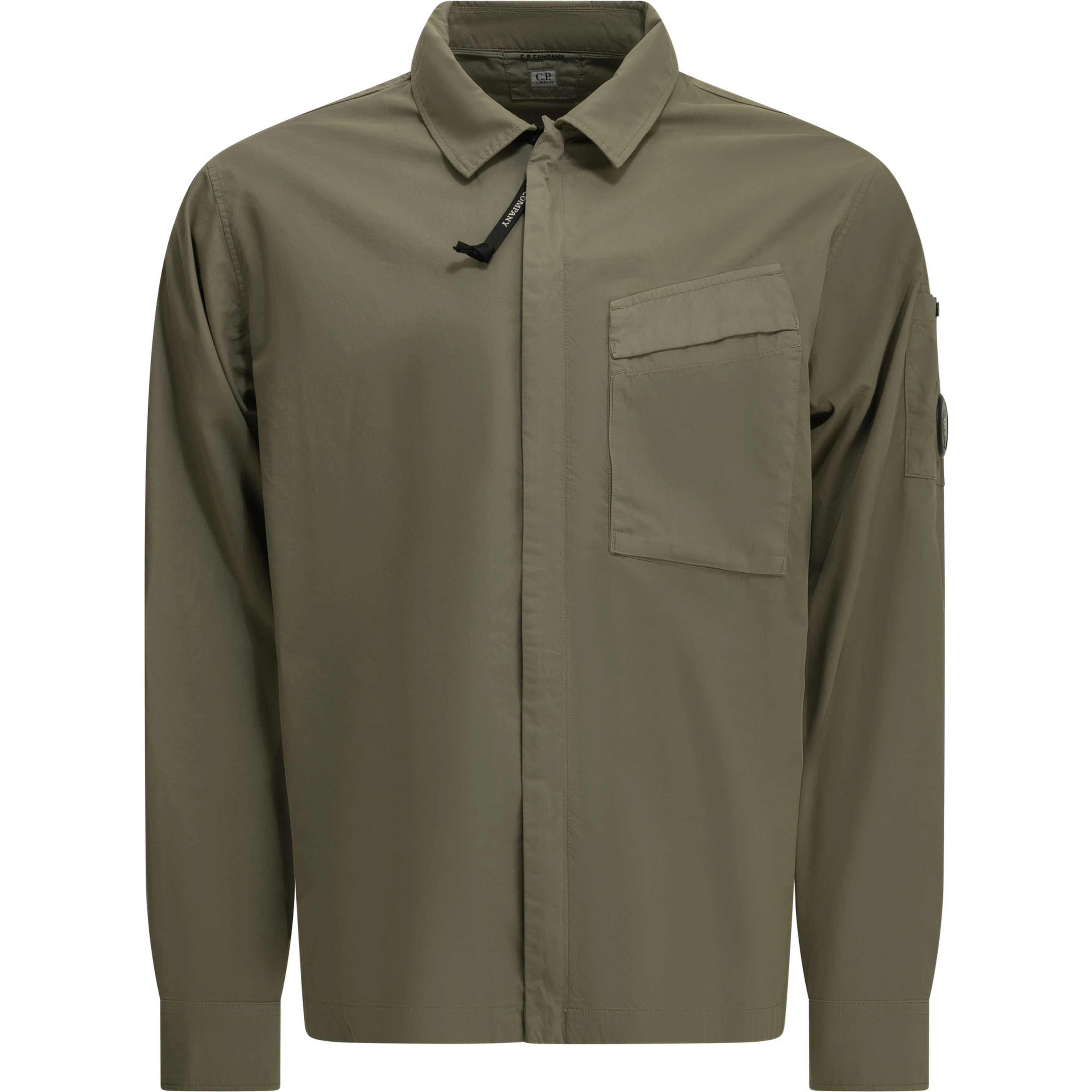 Overshirt Jacket with Logo