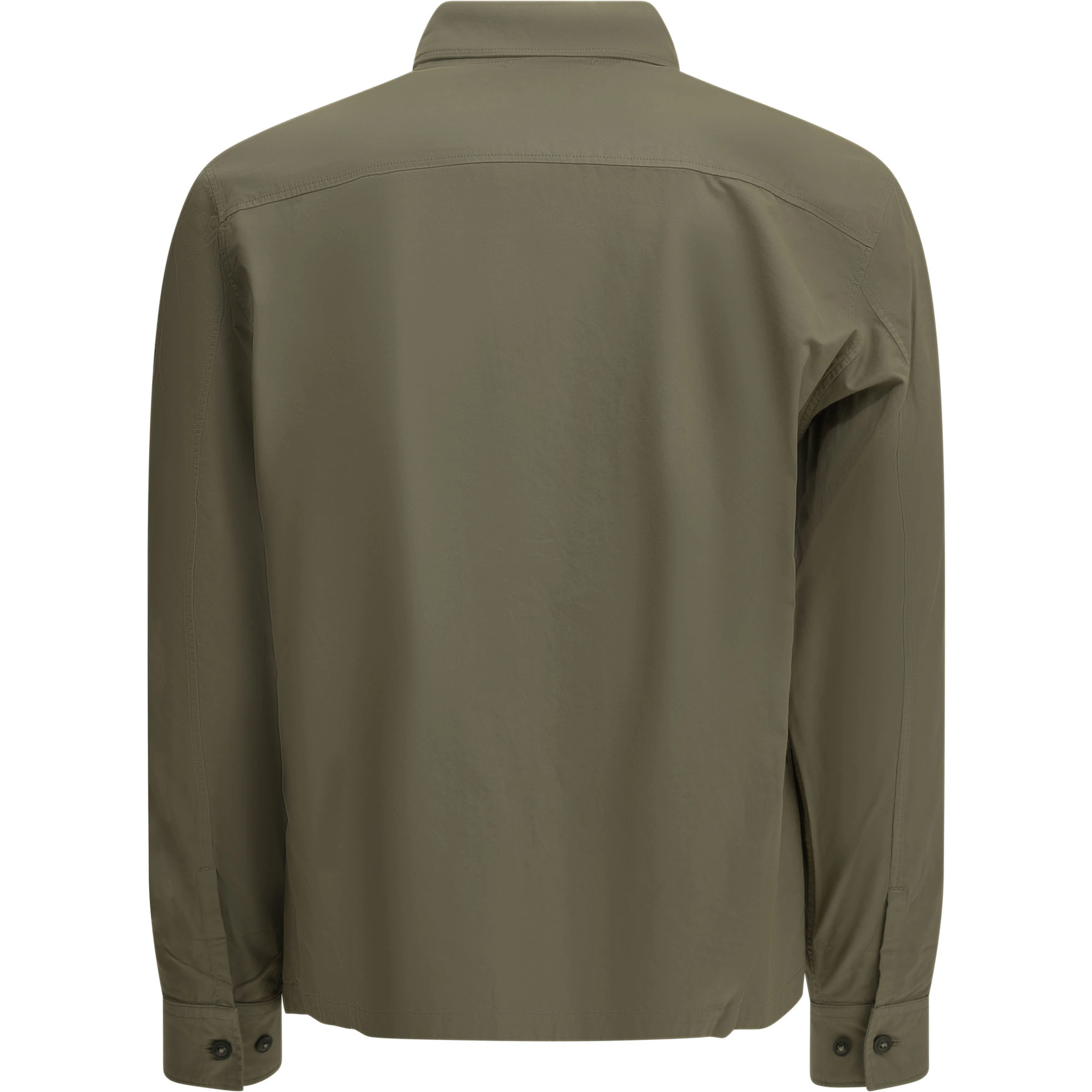 Overshirt Jacket with Logo