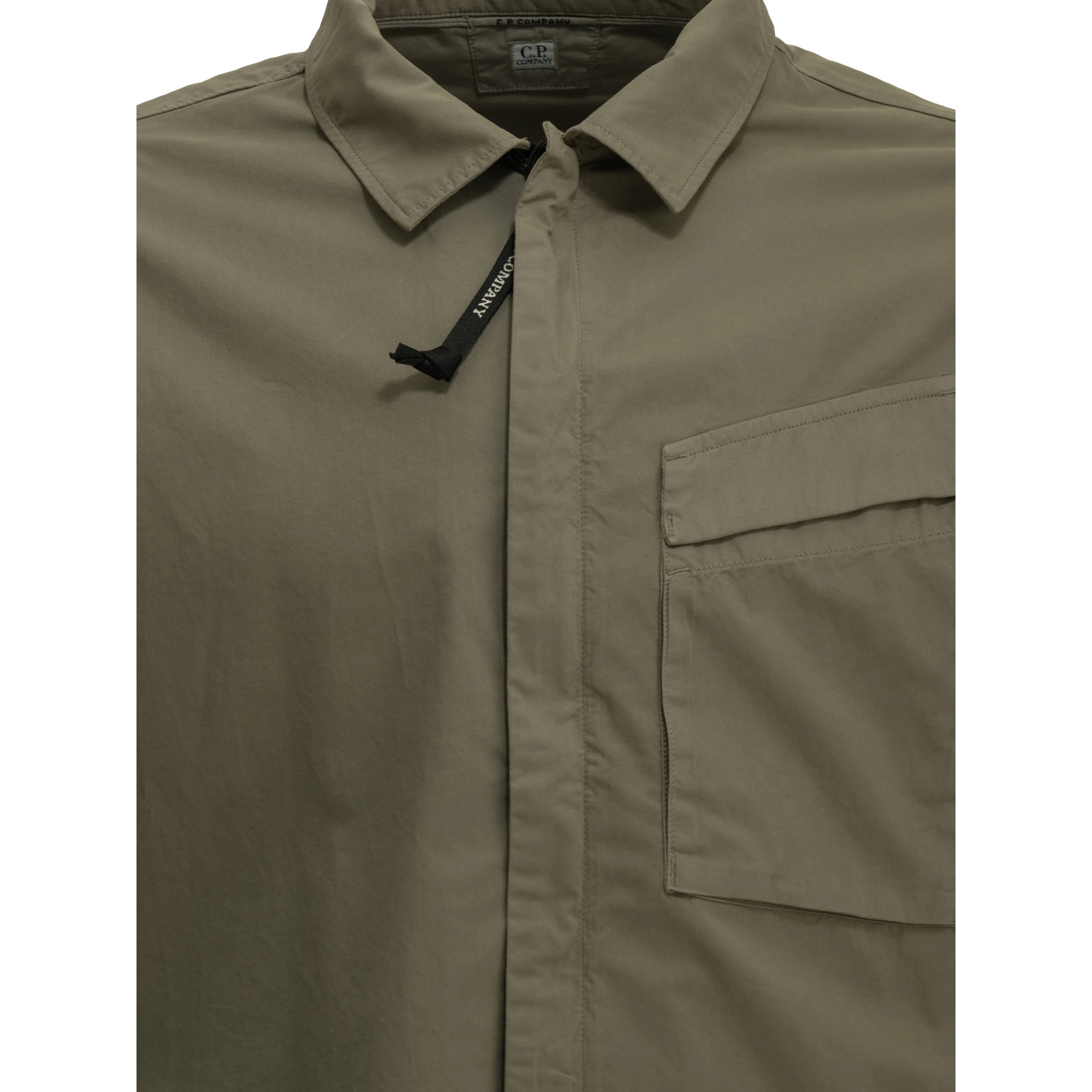 Overshirt Jacket with Logo
