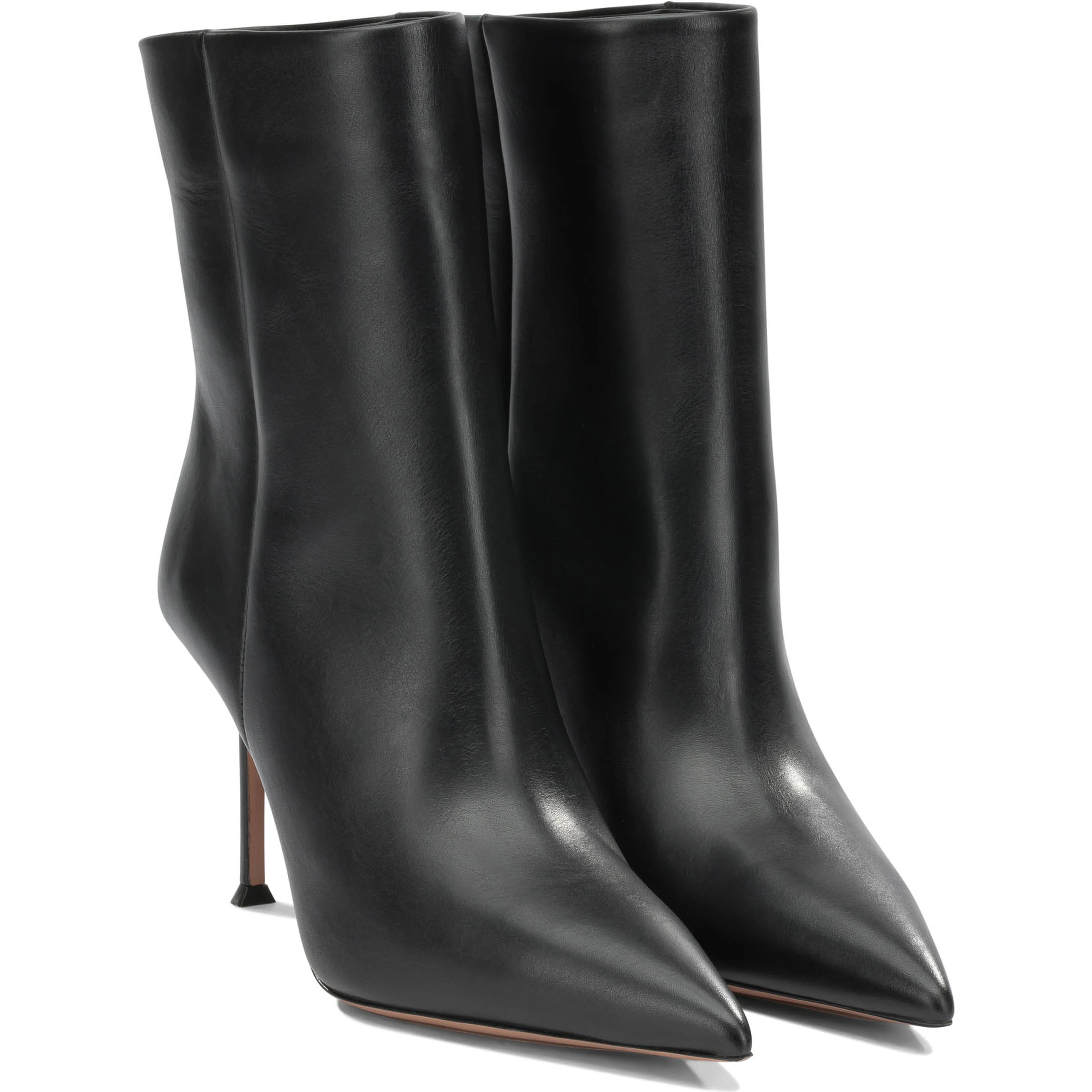 "Harper 85MM" Ankle Boots with Zipper