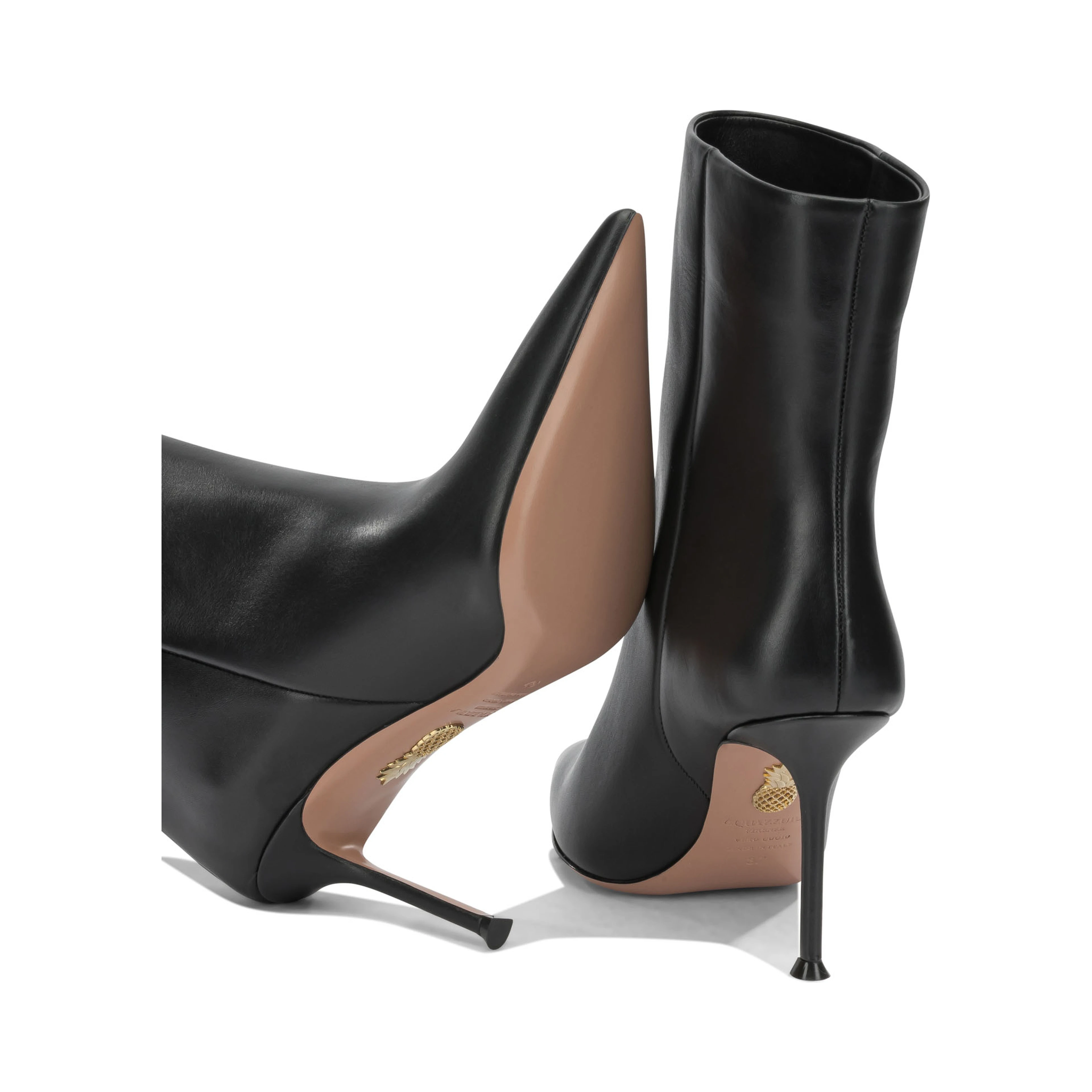 "Harper 85MM" Ankle Boots with Zipper