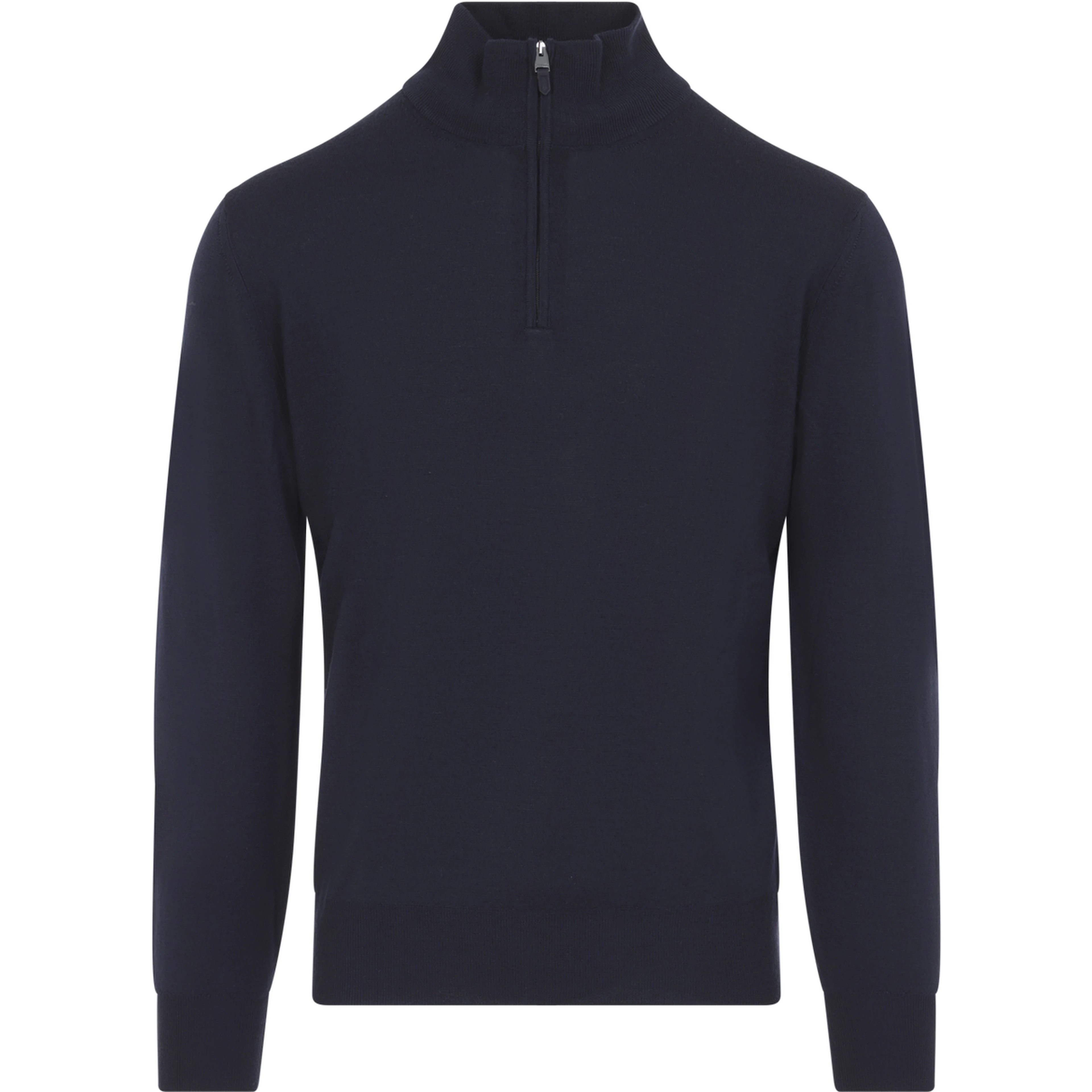 Canali Half Zip High Neck Sweater