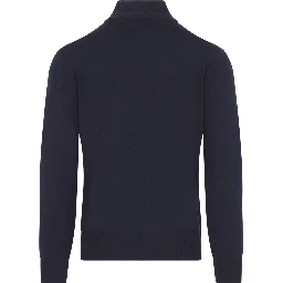 Canali Half Zip High Neck Sweater