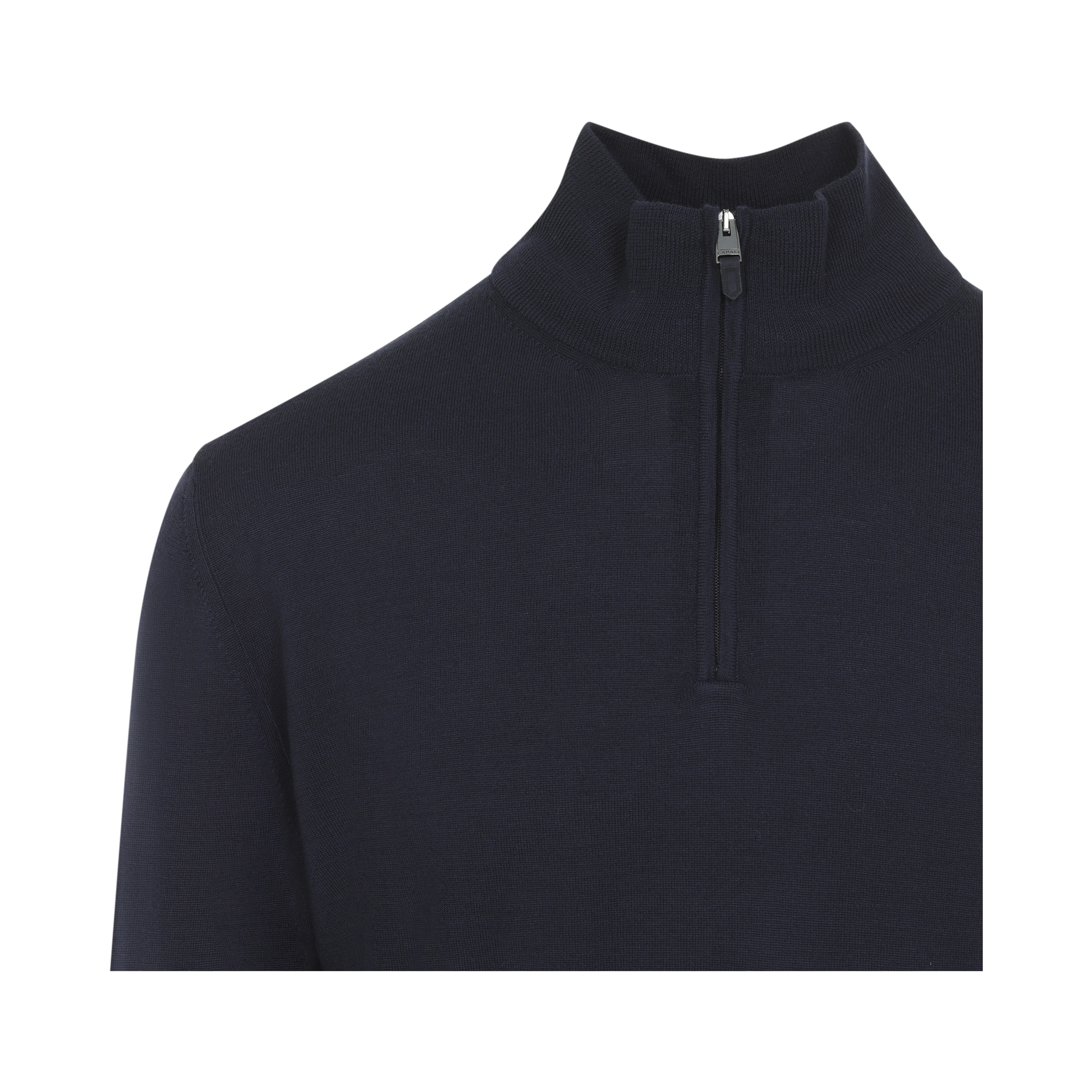 Canali Half Zip High Neck Sweater