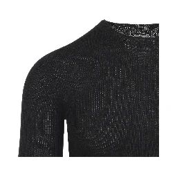 Rick Owens Ribbed Round Neck