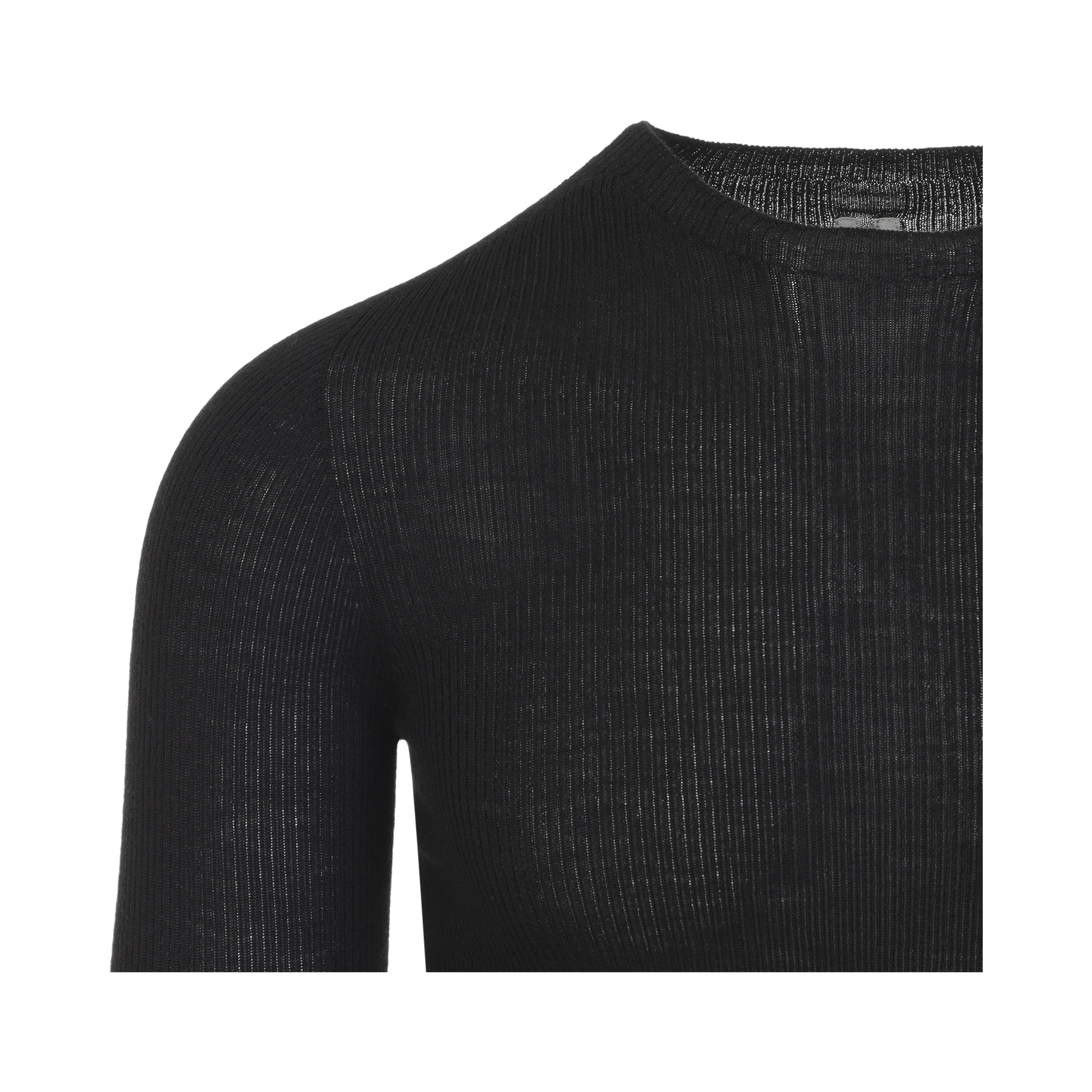 Rick Owens Ribbed Round Neck