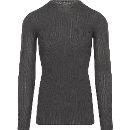Rick Owens Ribbed Round Neck