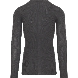 Rick Owens Ribbed Round Neck