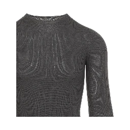 Rick Owens Ribbed Round Neck