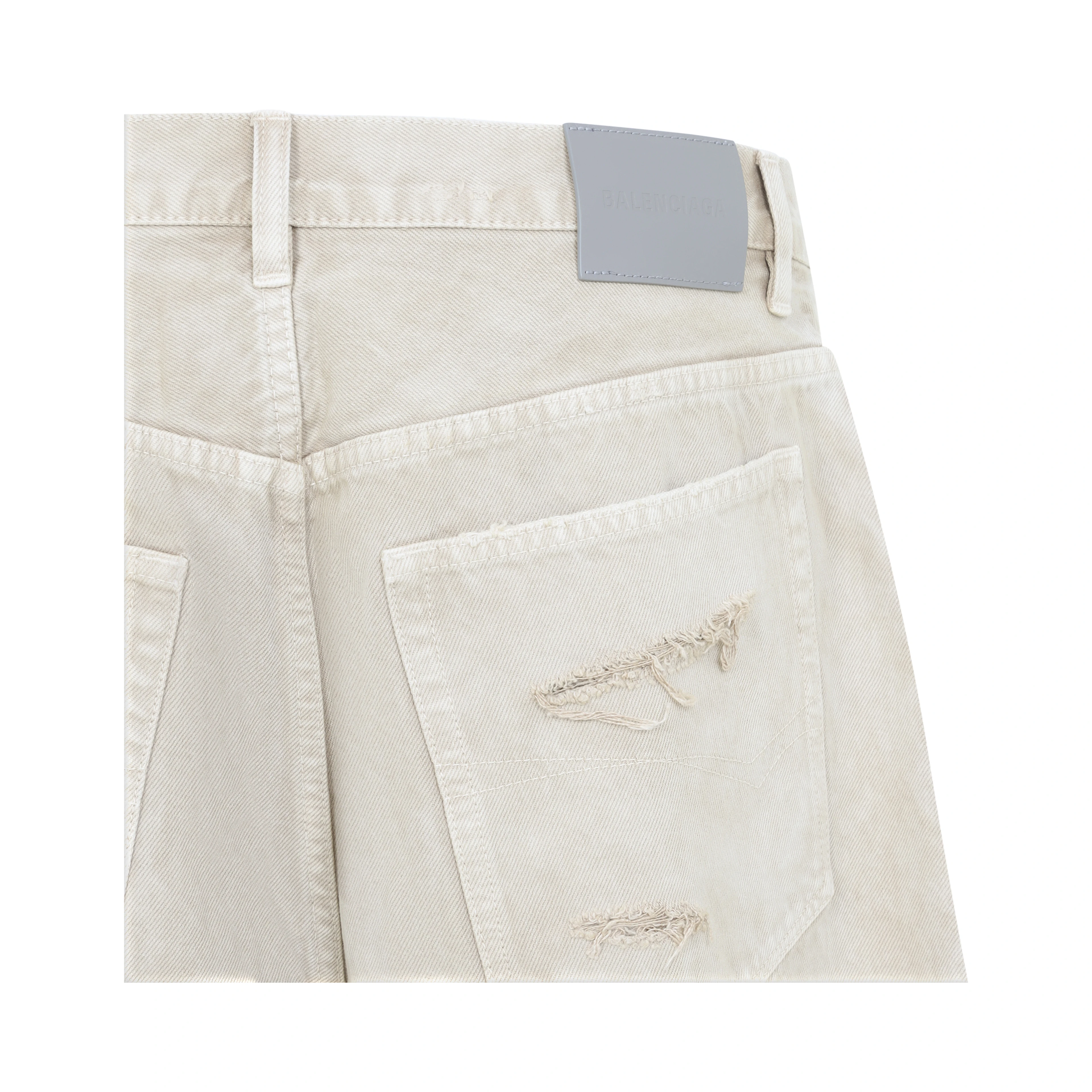 Balenciaga Relaxed Curved Jeans