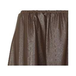 Alberta Ferretti Nappa Midi Skirt