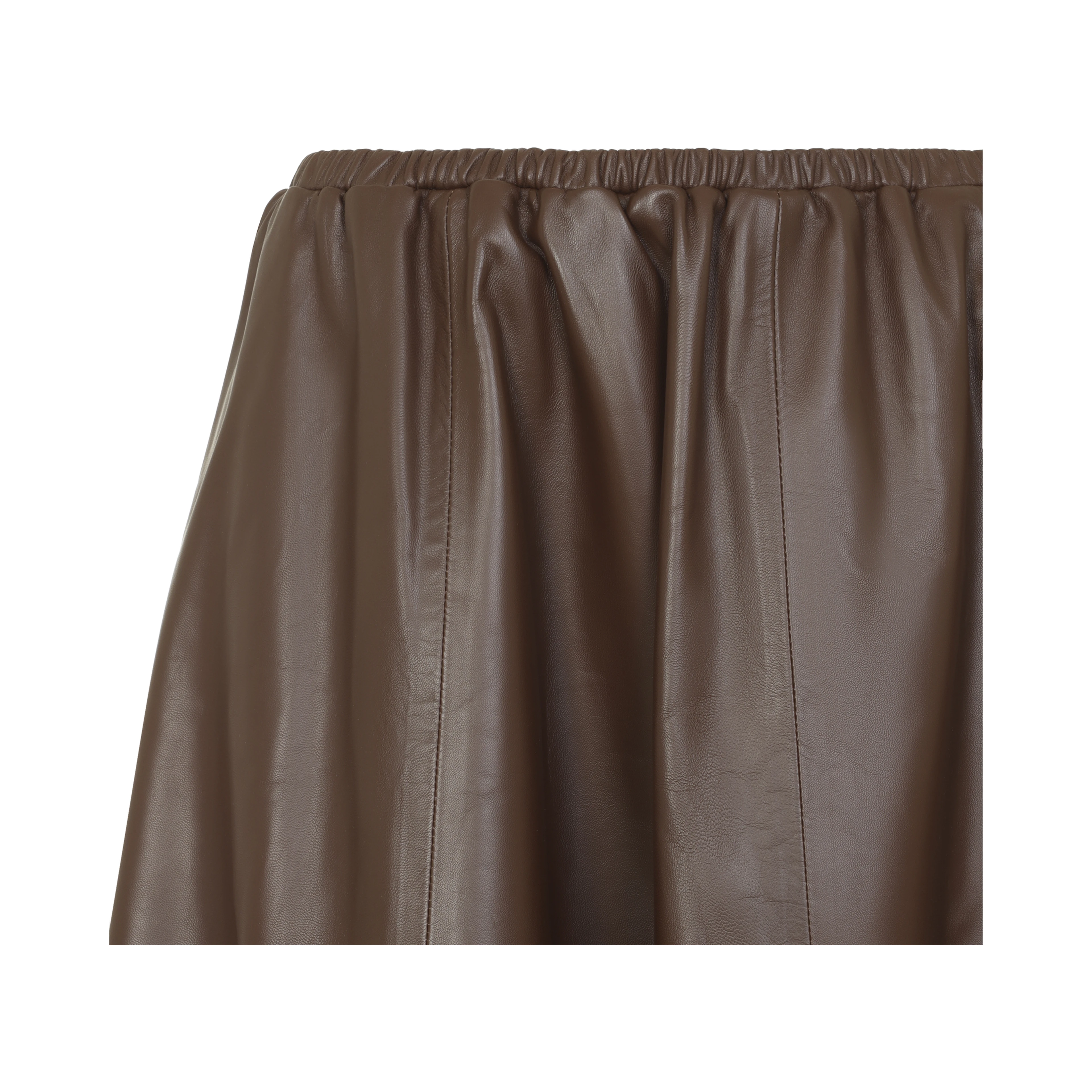 Alberta Ferretti Nappa Midi Skirt