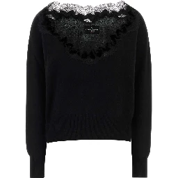 MAGLIA SCOLLO V MANICA LUNGA