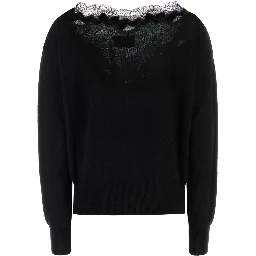 MAGLIA SCOLLO V MANICA LUNGA