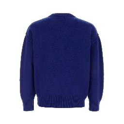 QUOTA-CREWNECKSWEATERWITHCONTRASTEDAMIDECOEUR