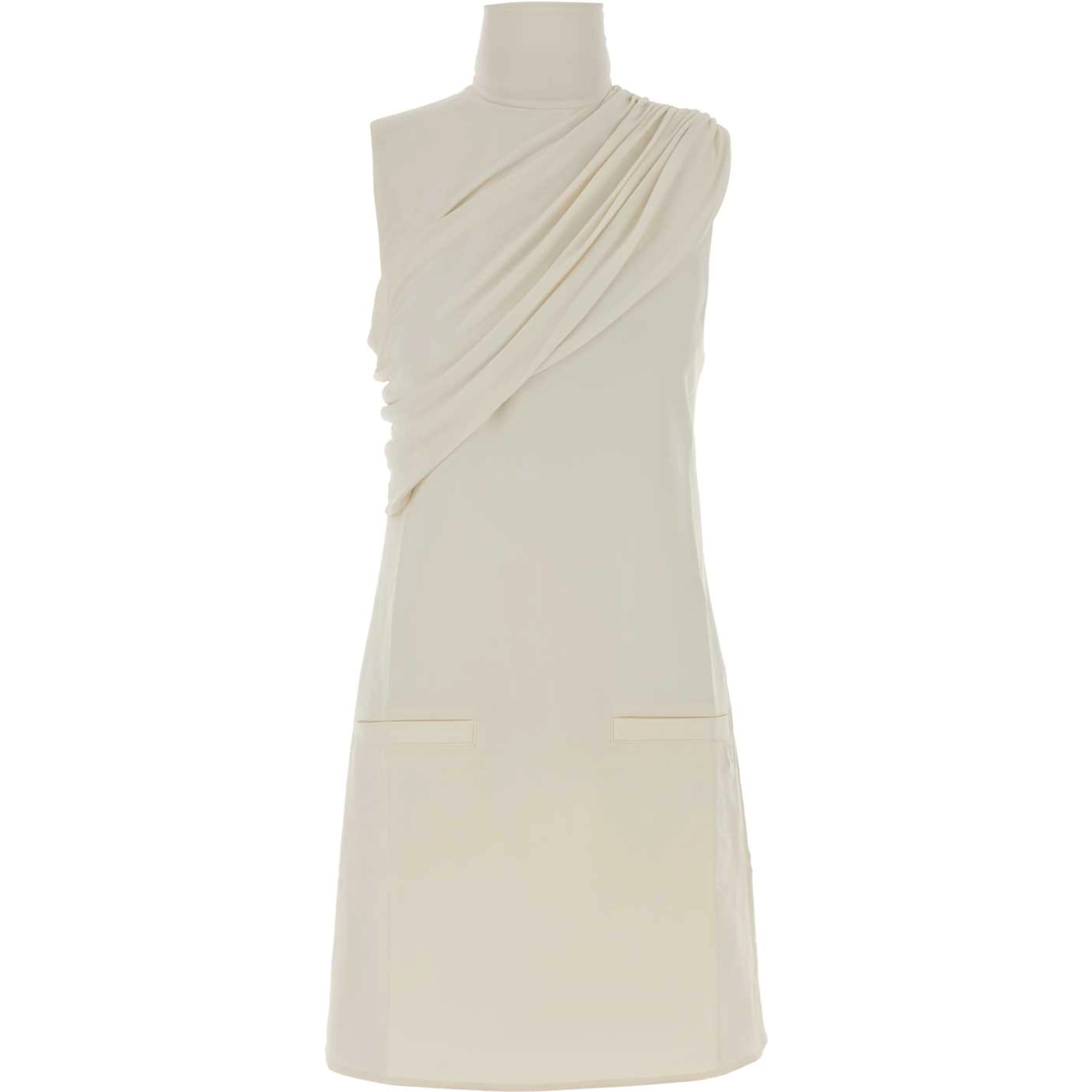 TWIST A-LINE SHORT DRESS