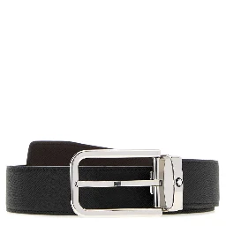 Rectangular 35 mm Belt in Sartorial Leather