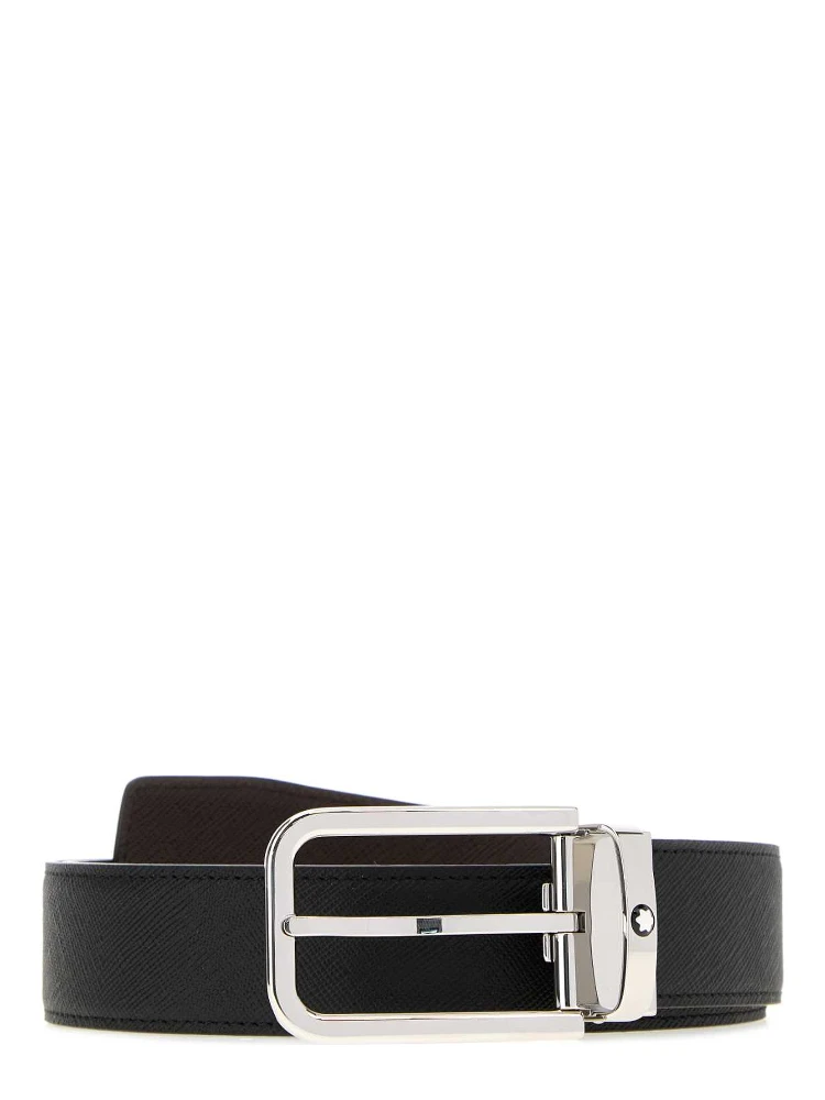 Rectangular 35 mm Belt in Sartorial Leather