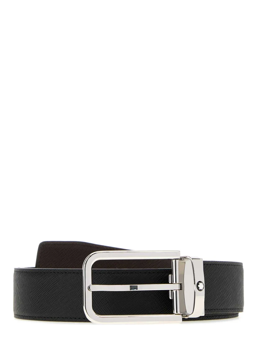 Rectangular 35 mm Belt in Sartorial Leather