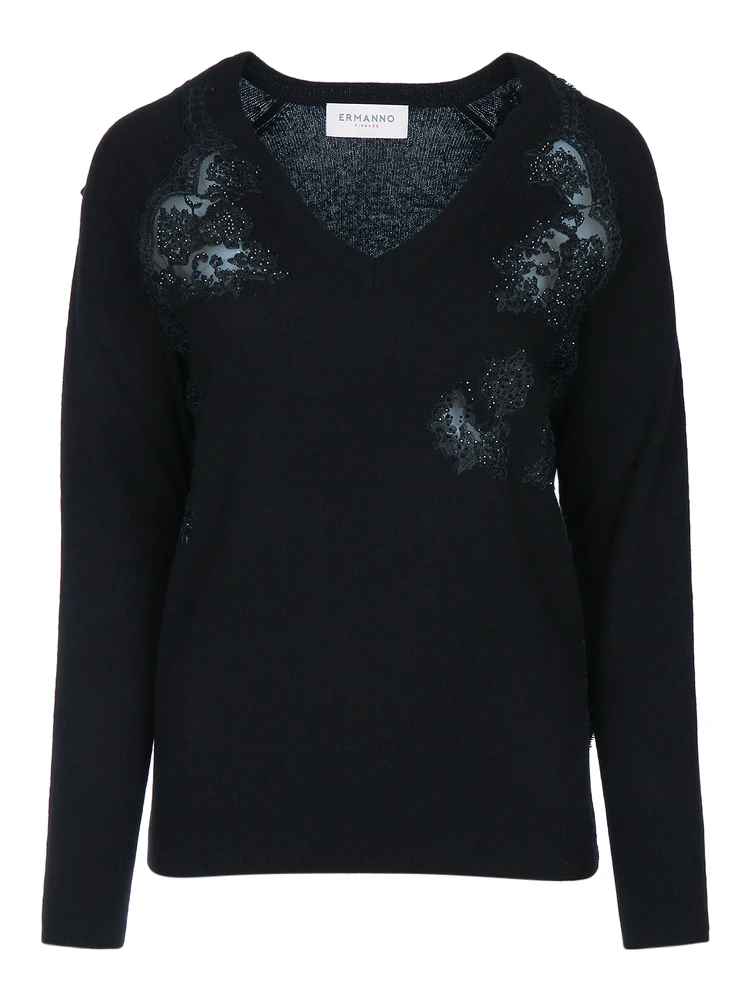 MAGLIA PIZZO SCOLLO A V