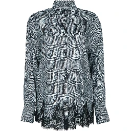 CAMICIA CON PIZZO CHECK