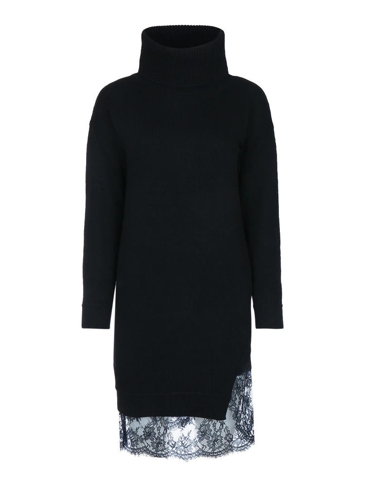ABITO IN MAGLIA CON PIZZO