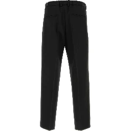 ELASTICATED TAPERED TROUSER