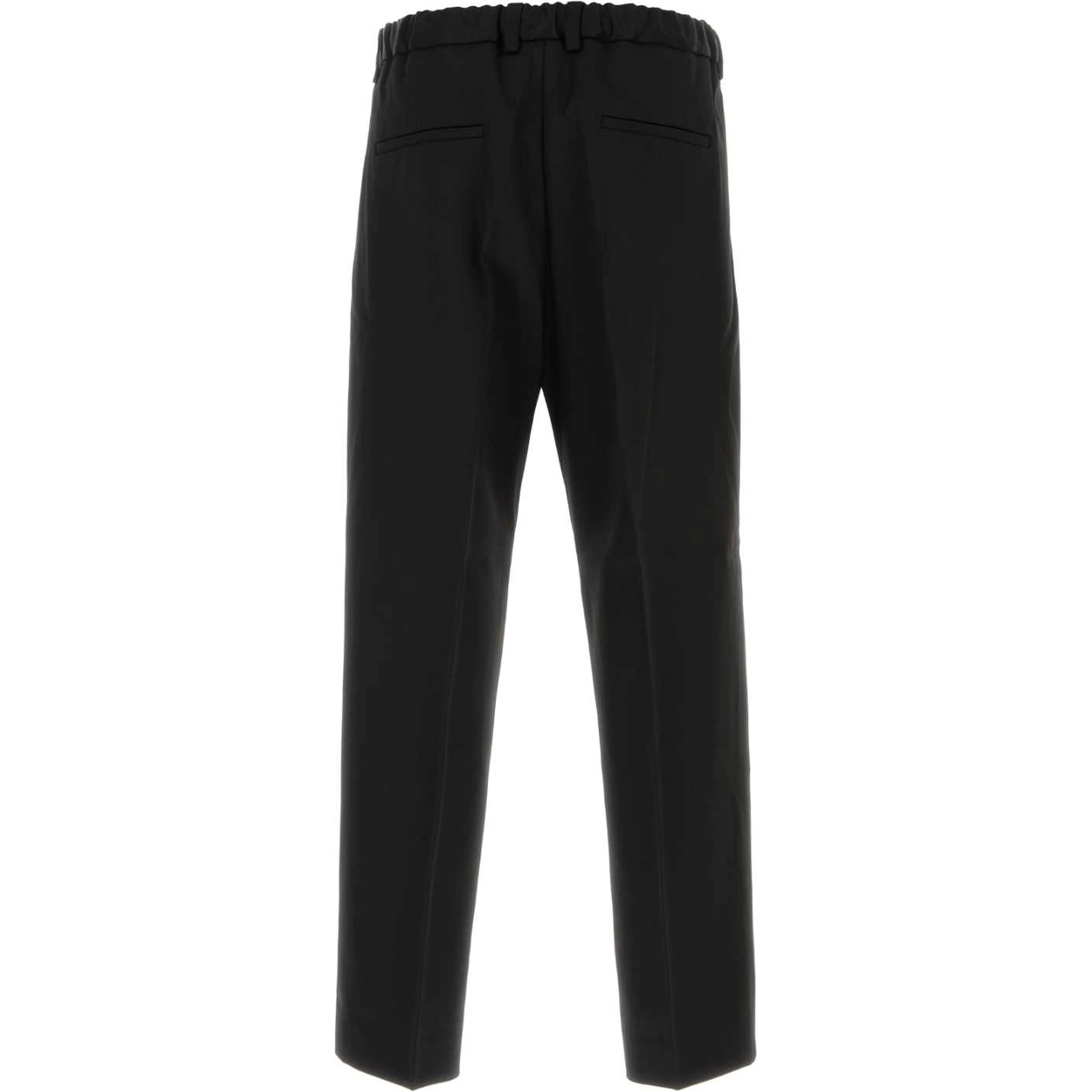 ELASTICATED TAPERED TROUSER